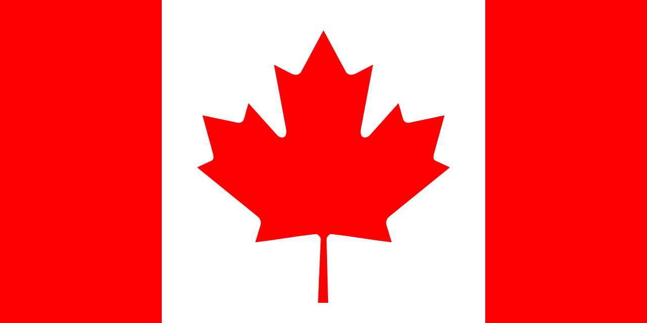 Current Canada National flag