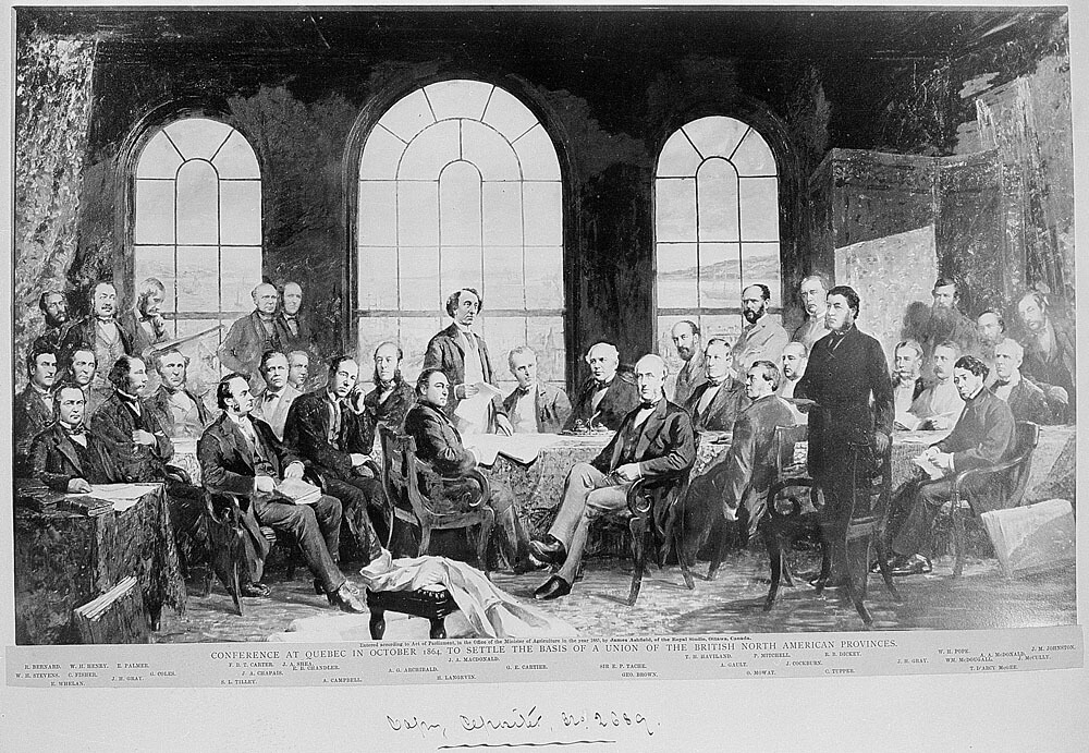 Confederation through British North America Act